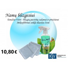 Komplektas Blizgiems namams 