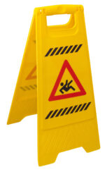 Ženklas „Atsargiai slidu“