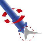 Plastikinis nubrauktuvas grindims 75 cm - Image 3