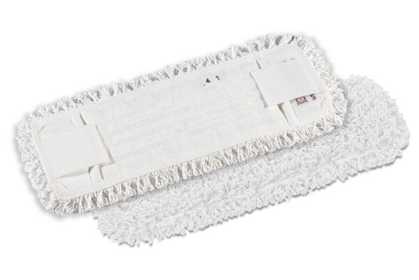 Medvilninis siūlinis šluostas su kišenėlėmis. - Image 1