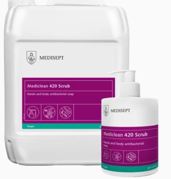 Antibakterinis muilas rankoms Mediclean 420 - Image 1