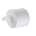 Tualetinis popierius traukiamas iš centro