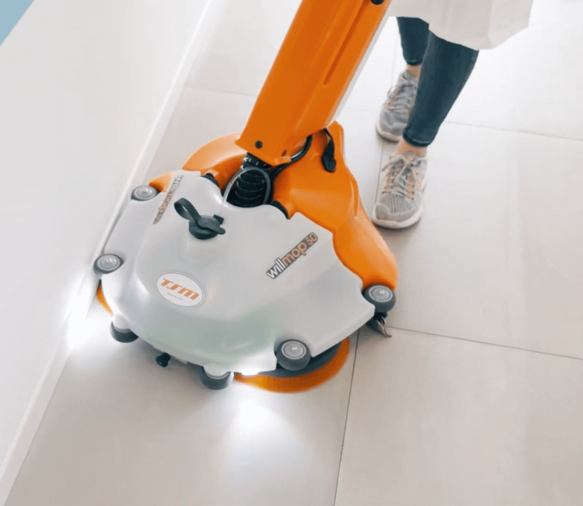 Grindų plovimo mašina Willmop 50 - Image 3