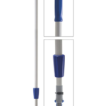 Teleskopinis aliumininis kotas 2 dalių