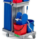 Vežimėlis valytojoms