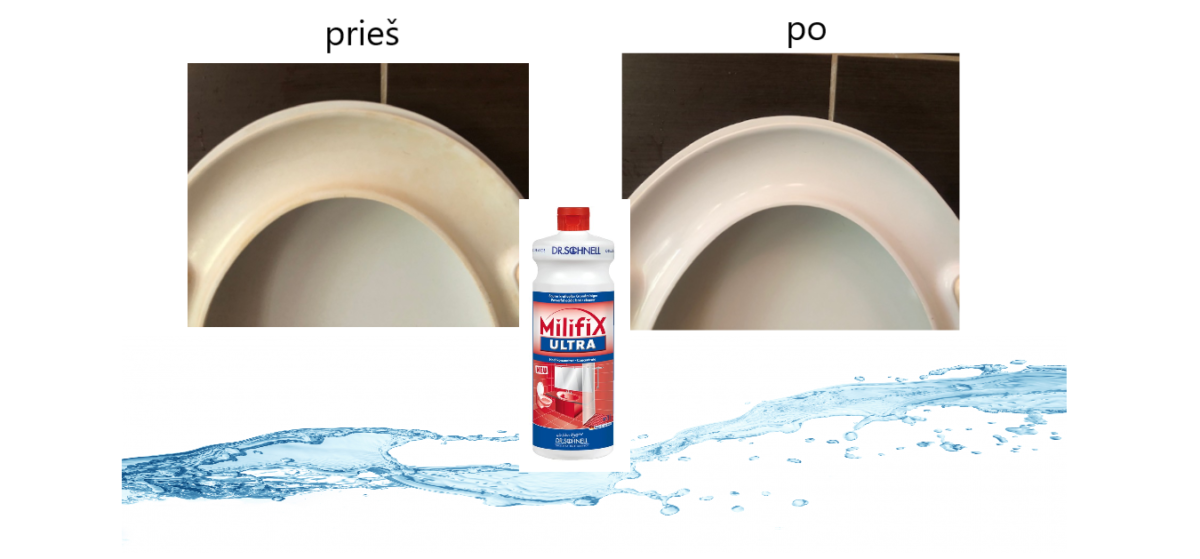 Stiprus valiklis sanitarinėms patalpoms MILIFIX ULTRA - Image 2