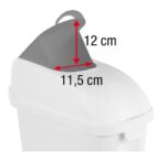 Šiukšliadėžė 10l su tvirtinimo rėmu - Image 2