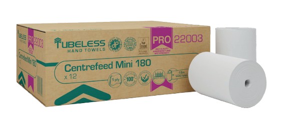 Rankšluostinis popierius  MINI PRO 180m